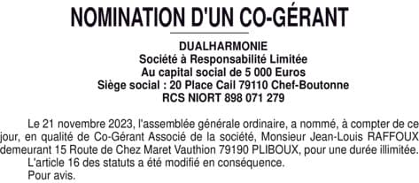 Contenu publication