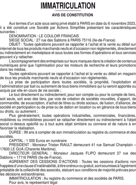 Contenu publication