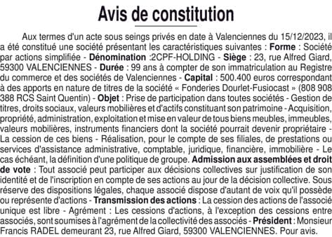 Contenu publication