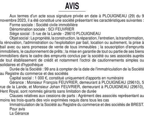 Contenu publication