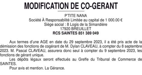 Contenu publication