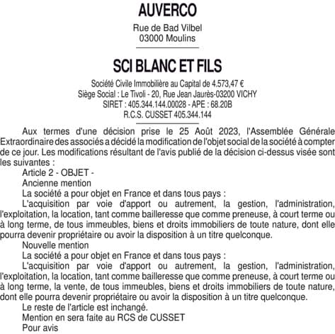 Contenu publication