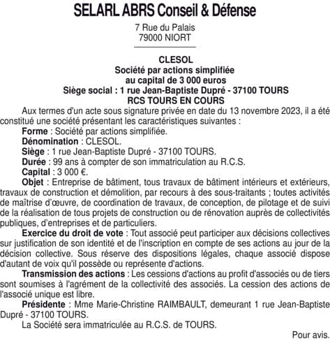Contenu publication