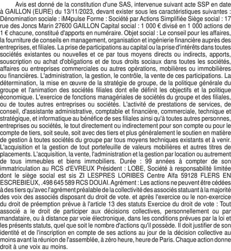 Contenu publication