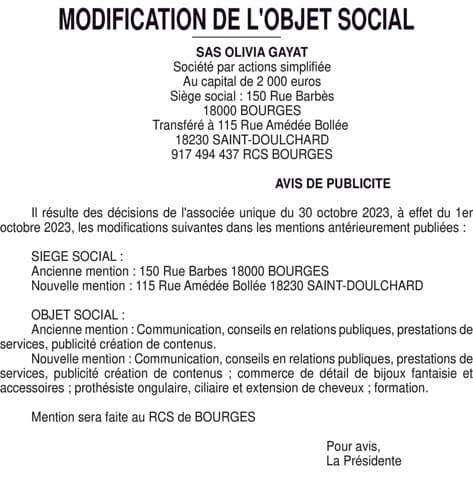 Contenu publication