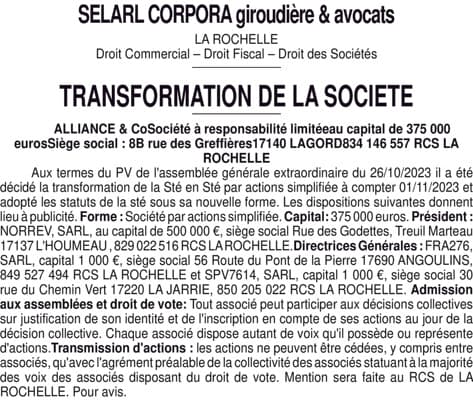 Contenu publication