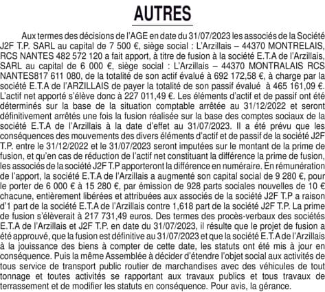 Contenu publication