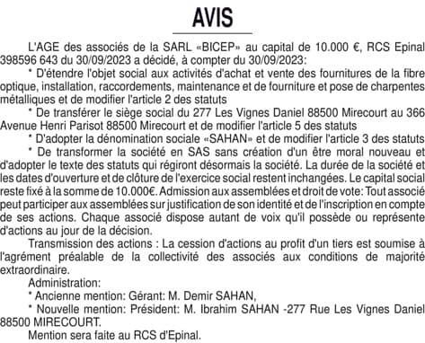 Contenu publication