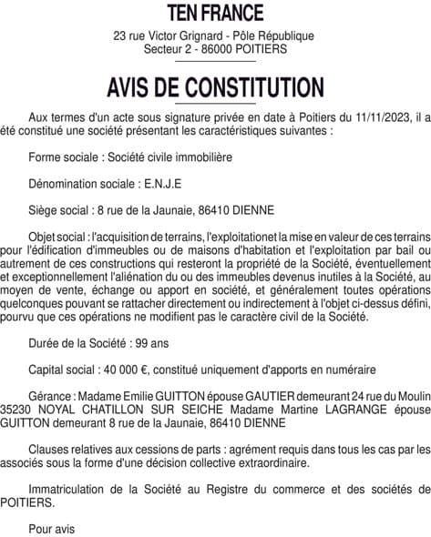 Contenu publication