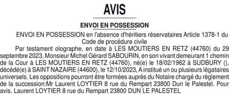 Contenu publication