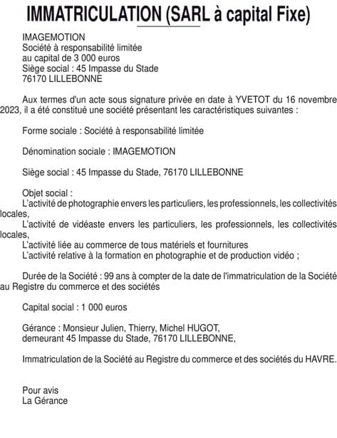 Contenu publication
