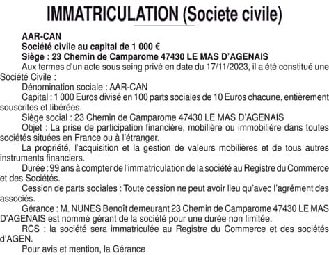 Contenu publication