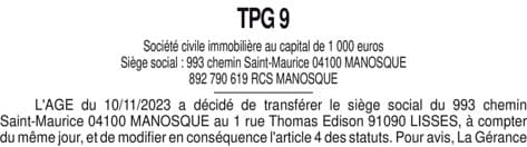 Contenu publication