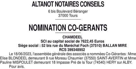 Contenu publication