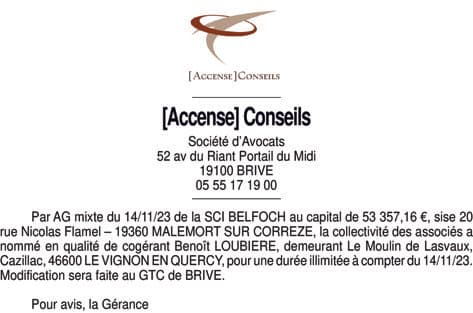 Contenu publication