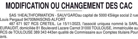Contenu publication