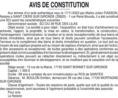 Contenu publication