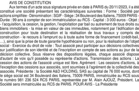 Contenu publication