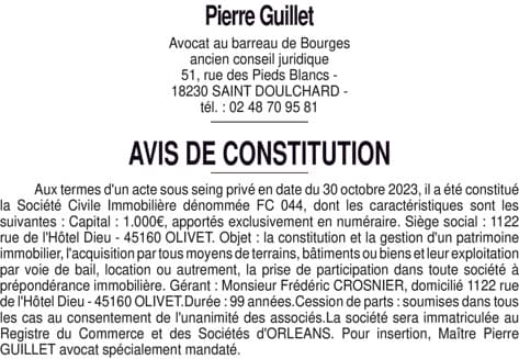 Contenu publication
