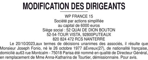Contenu publication