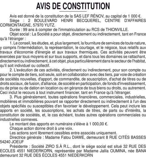 Contenu publication