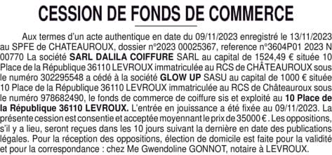 Contenu publication