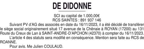 Contenu publication