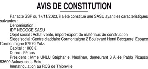 Contenu publication