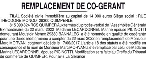 Contenu publication