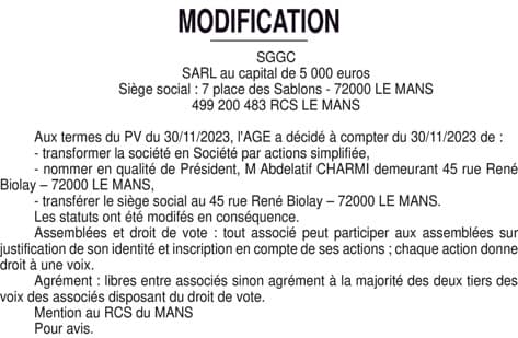Contenu publication