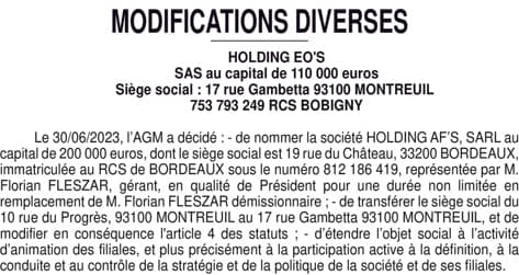 Contenu publication