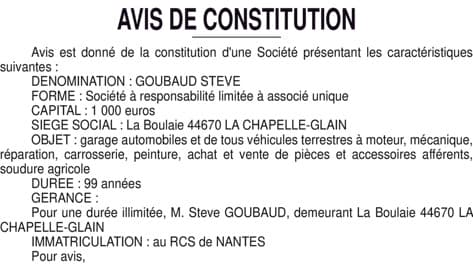 Contenu publication
