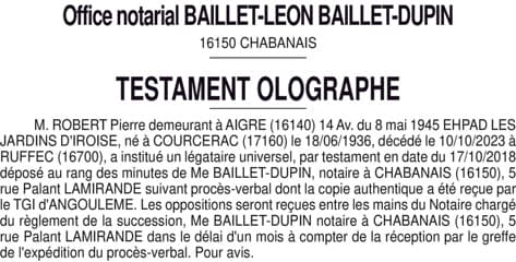 Contenu publication