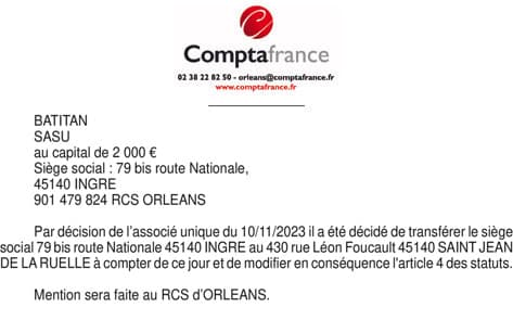Contenu publication
