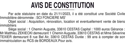 Contenu publication