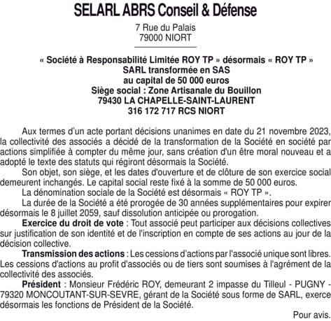 Contenu publication