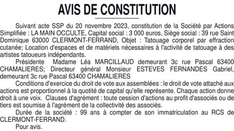 Contenu publication