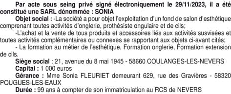 Contenu publication