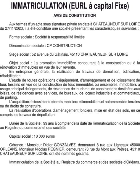 Contenu publication