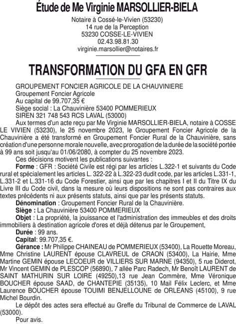Contenu publication