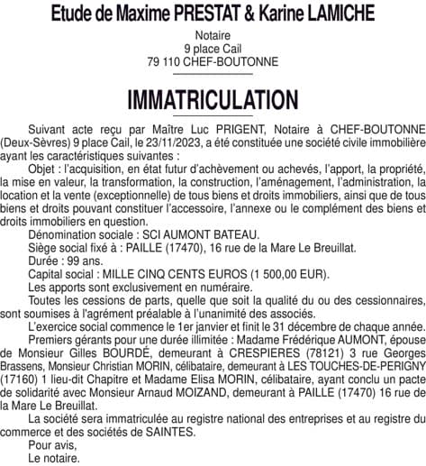 Contenu publication