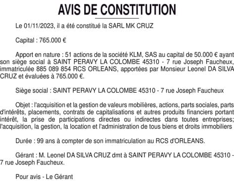 Contenu publication