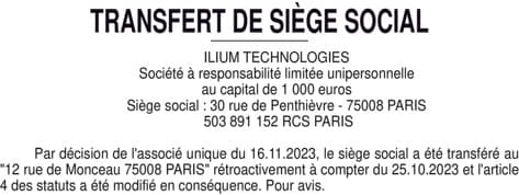 Contenu publication