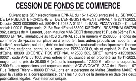 Contenu publication
