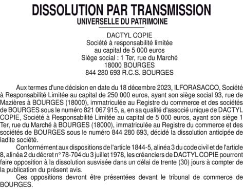 Contenu publication