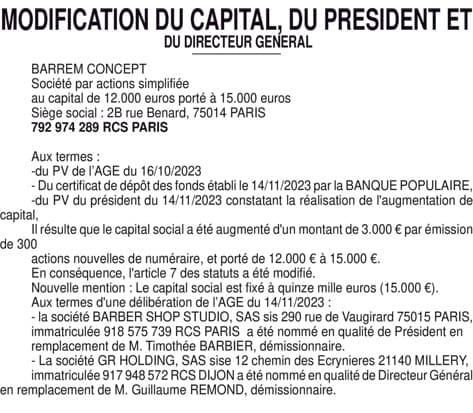 Contenu publication