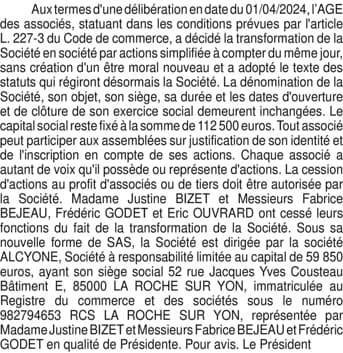 Contenu publication