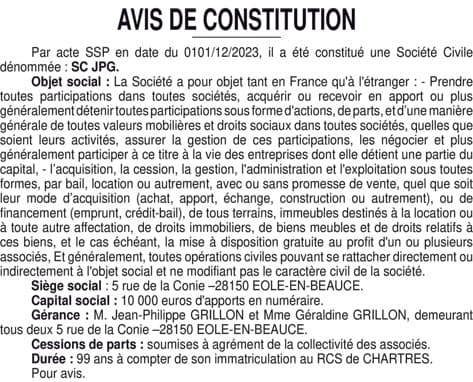 Contenu publication