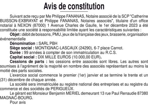 Contenu publication