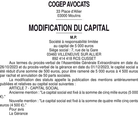 Contenu publication